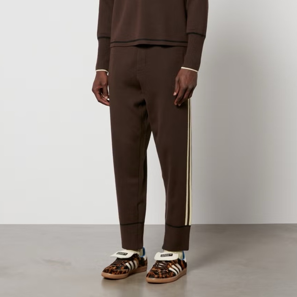 Adidas x Wales Bonner knitted track pants, size small. Only worn once !